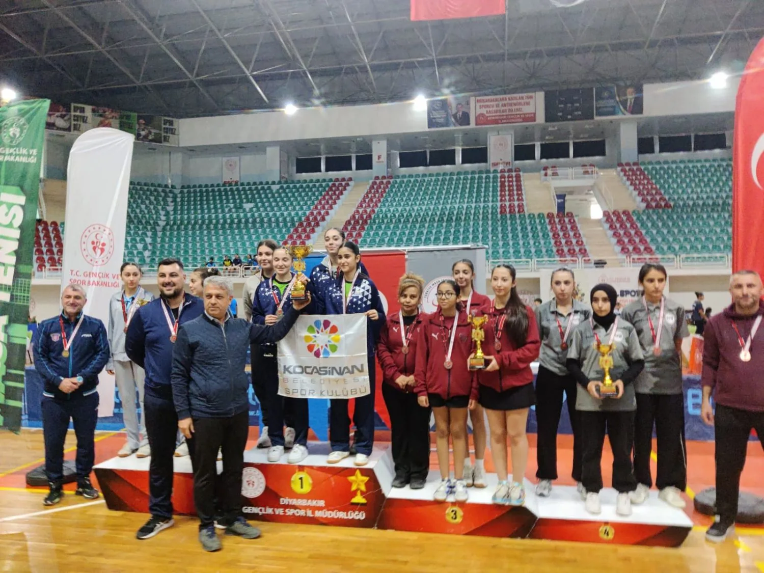 Navek Gençler Takım ve Ferdi Yarışmaları Güneydoğu Bölgesi Yarışmaları Diyarbakır'da Sona Erdi