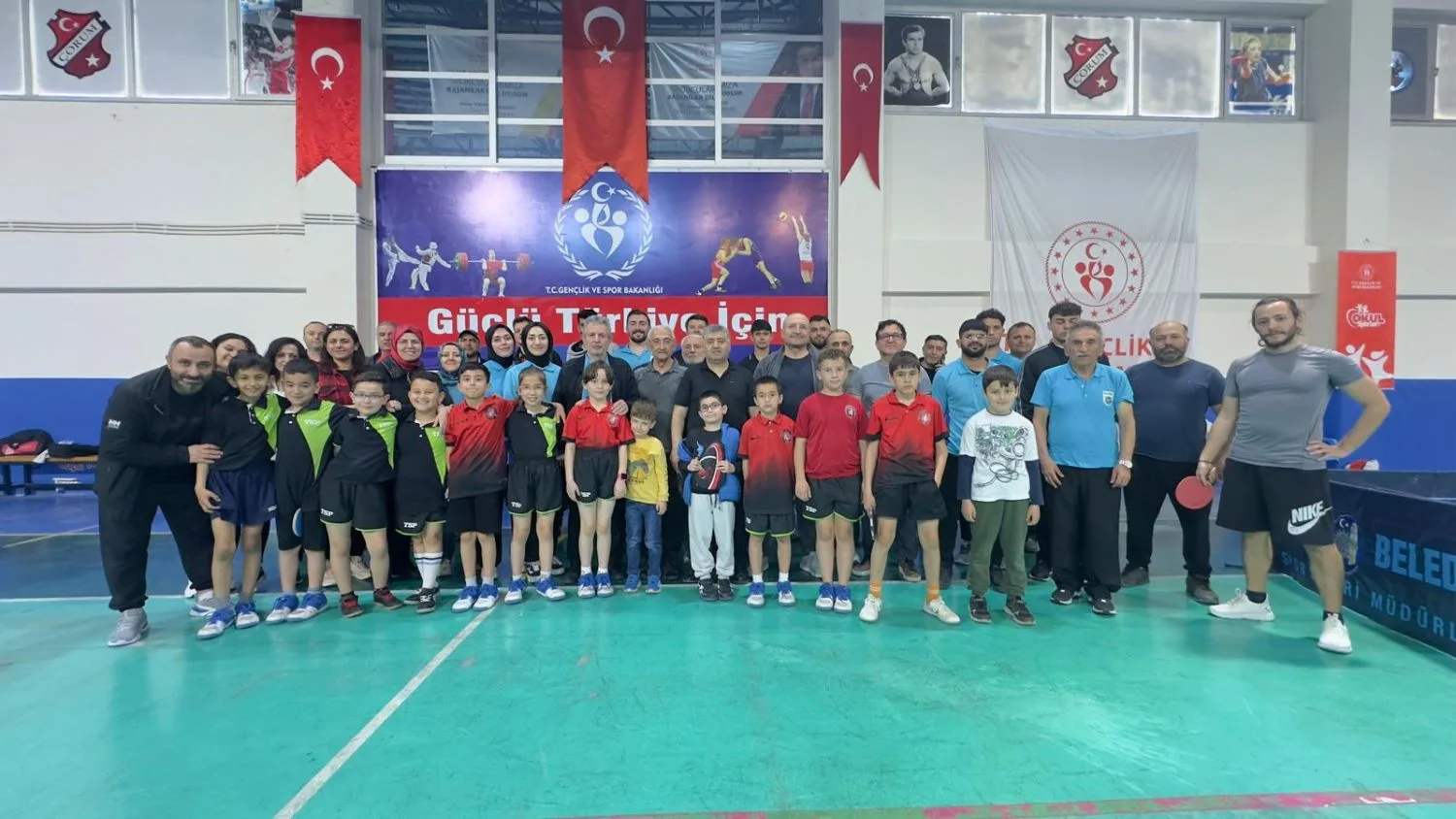 23 Nisan Ulusal Egemenlik ve Çocuk Bayramı Masa Tenisi Müsabakaları