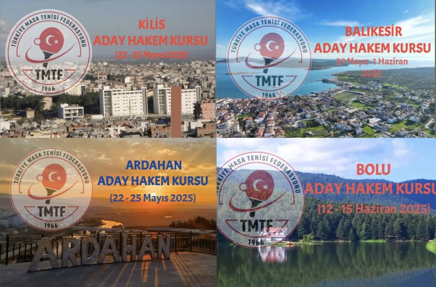 Dört Ayrı İlimizde Aday Hakem Kursu Açılacaktır