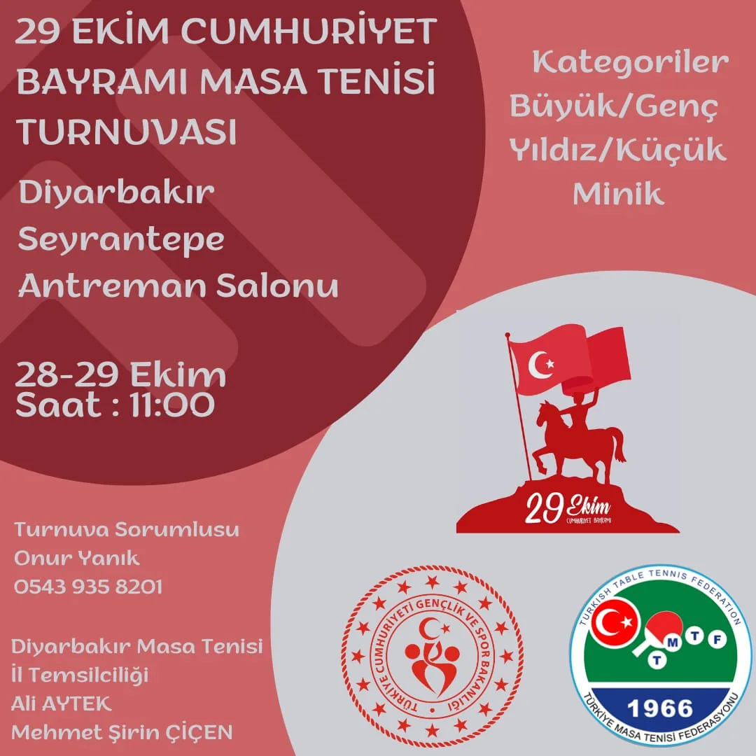 29 Ekim Cumhuriyet Bayramı Turnuvası