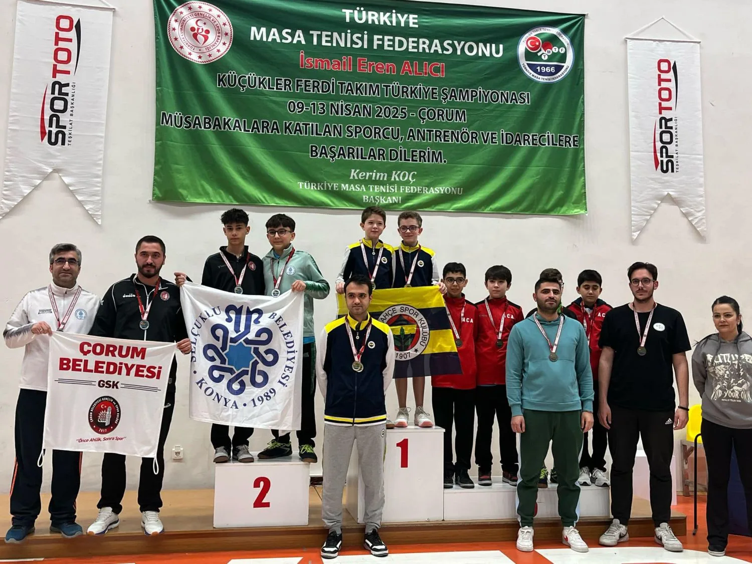 Küçükler Ferdi Türkiye Şampiyonası Çift maçları tamamlandı