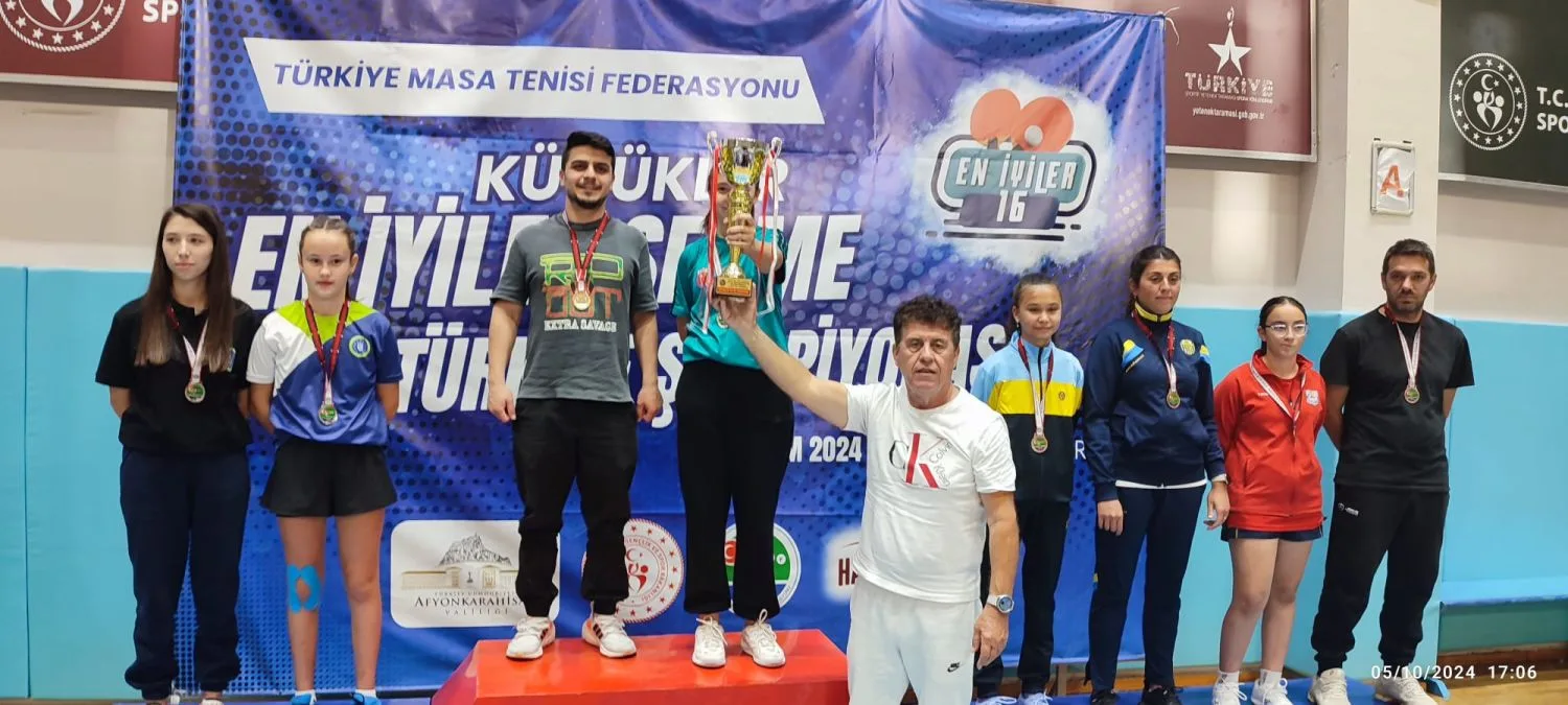 Küçükler En İyiler Seçme Türkiye Şampiyonası Afyonkarahisar'da Sona Erdi.