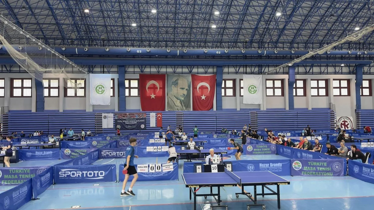 Süper Lig 1. Etap Müsabakaları Adana'da Sona Erdi.