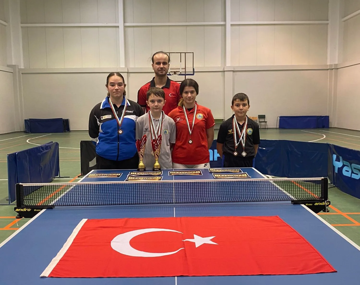 Uluslararası Turnuvada TRAKER yine yüzümüzü güldürdü.