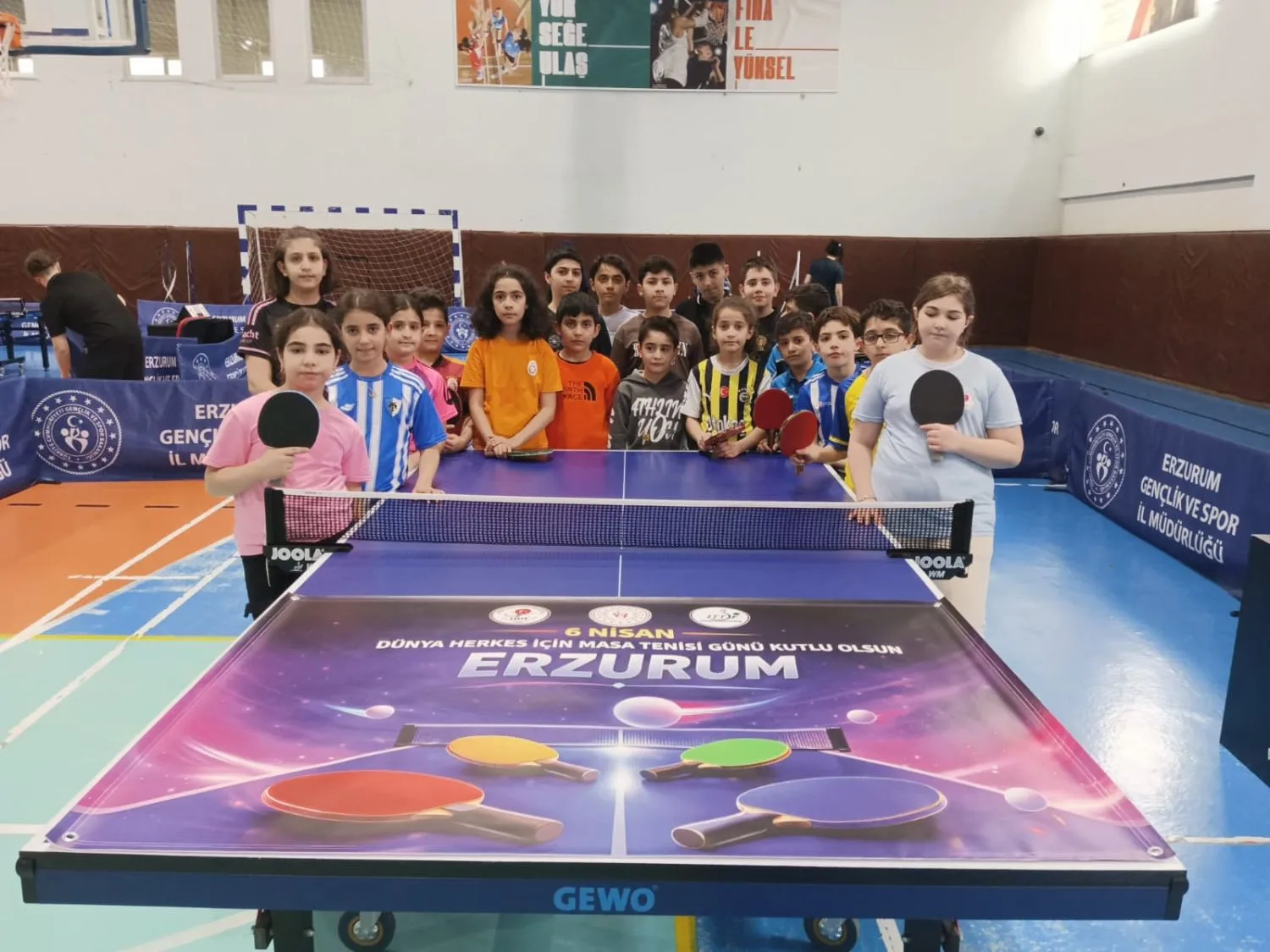 Dünya Masa Tenisi Günü Etkinlikleri - Erzurum