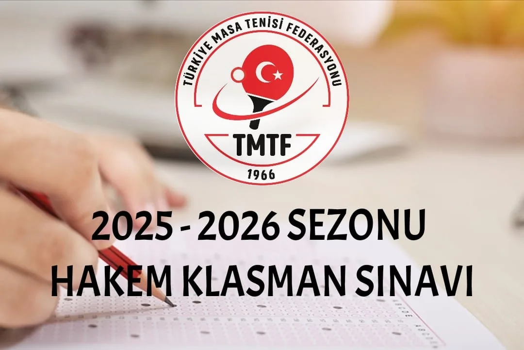 2025 - 2026 Sezonu Hakem Klasman Sınavı