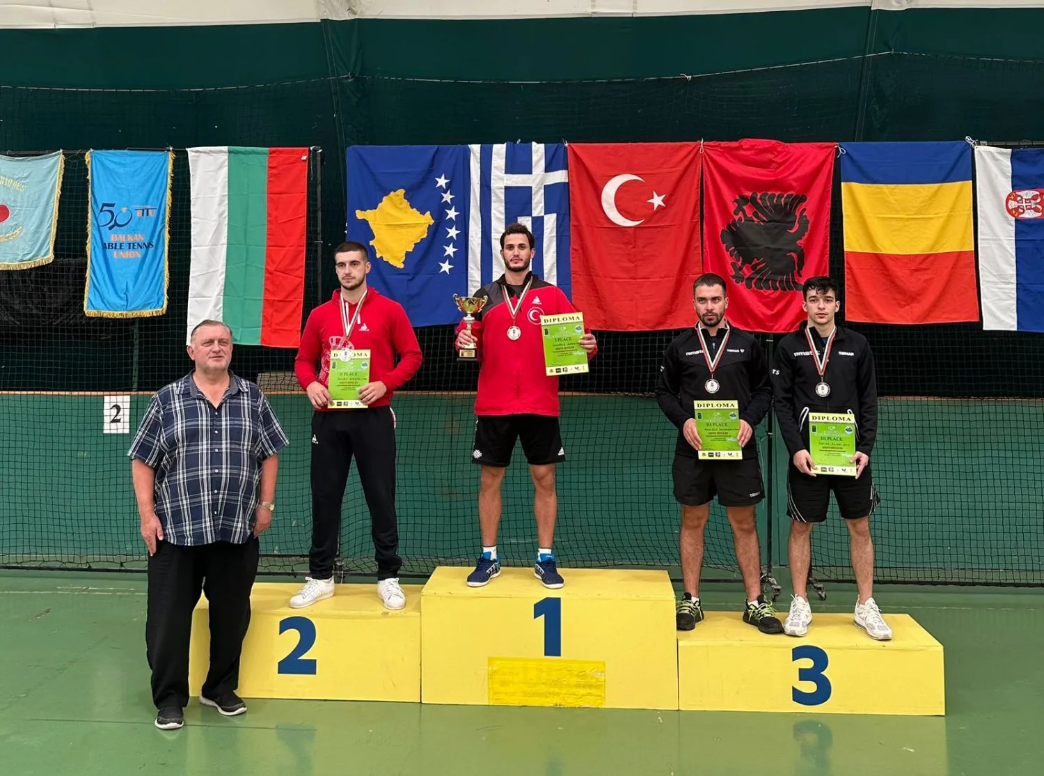 İbrahim Gündüz Balkan Şampiyonu....