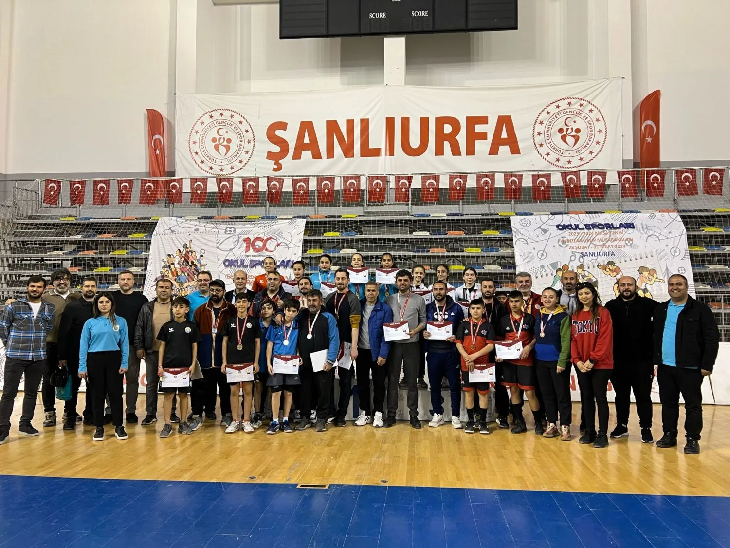 Okullar arası Yıldızlar Grup Müsabakaları Sona Erdi.