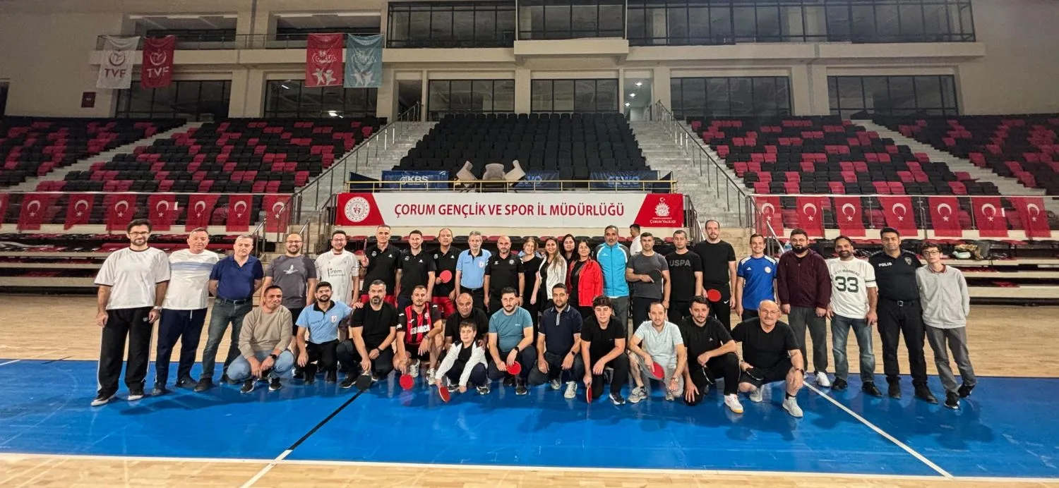 4.KAMU Spor Oyunları Çorum Spor Salonunda Yapılan Karşılaşmalarla Son Buldu