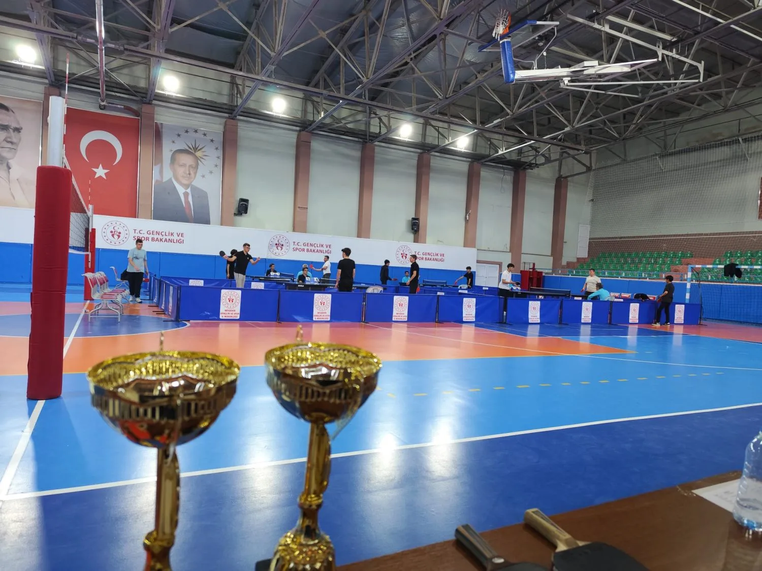 Okul Sporları 2.KÜME Gençler Kız-Erkek Masa Tenisi Müsabakaları Sona Erdi.