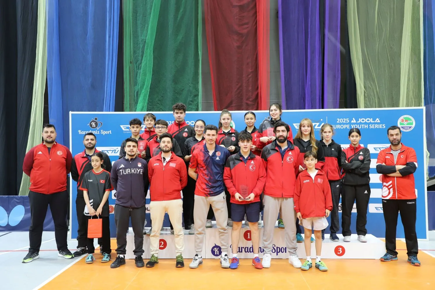ETTU Gençlik Serisi Türkiye etabı, Kapadokya'daki ferdi maçlarıyla tamamlandı