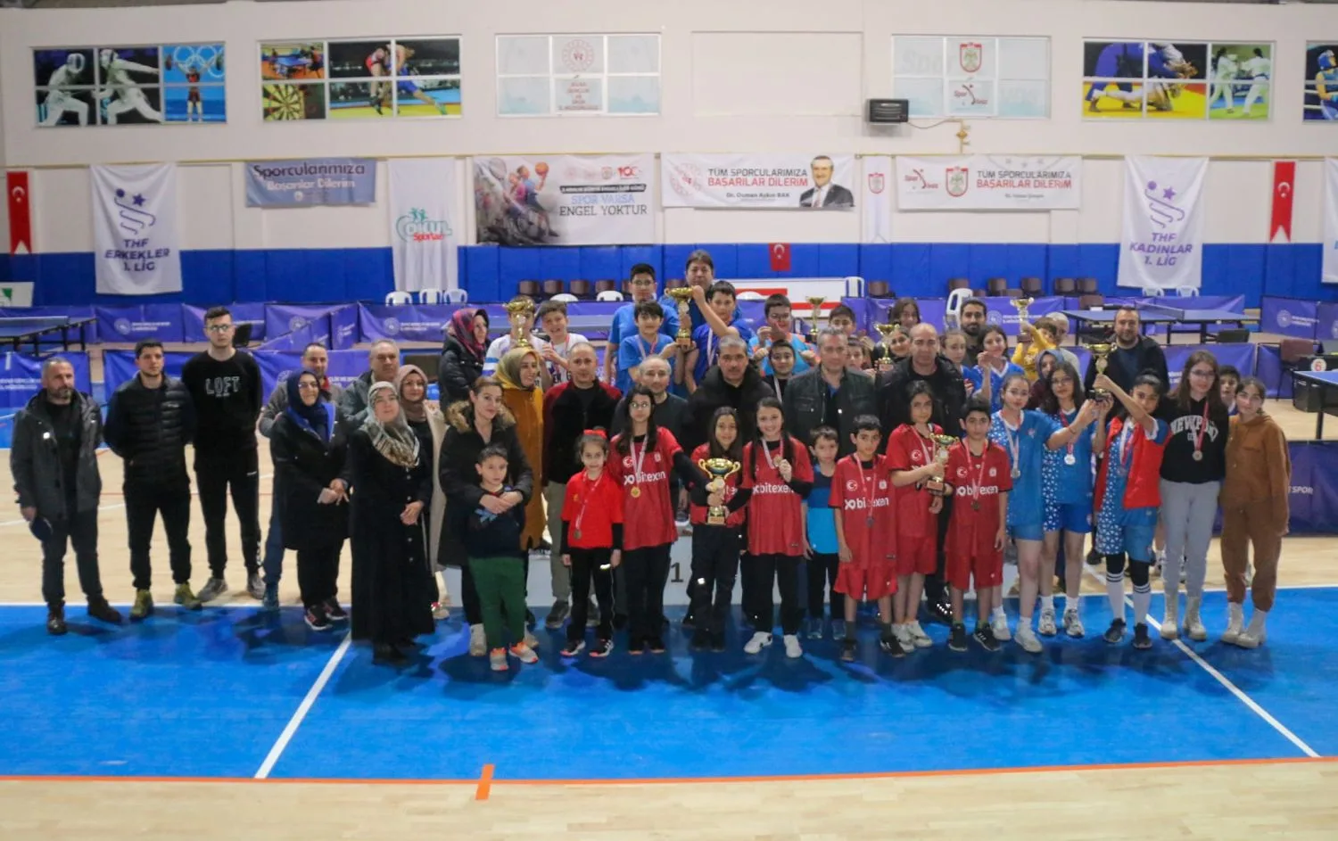 Kulüpler Arası U-15 Yıldızlar Erkekler ve Kızlar Masa Tenisi Müsabakaları ve Ödül Töreni
