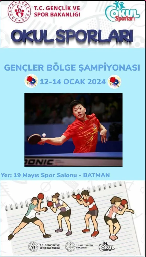 Okul Sporları Gençler Bölge Yarışmaları