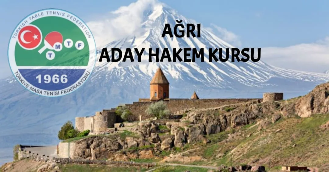 Ağrı'da Aday Hakem Kursu Açılacaktır