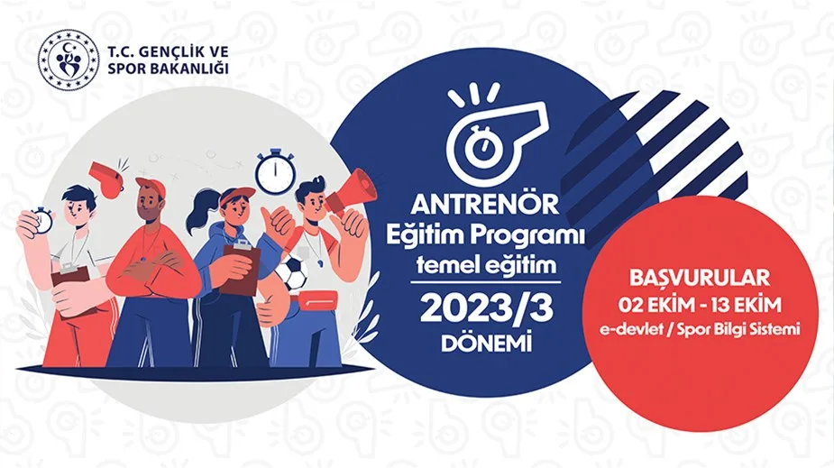 2023/3 Antrenör Temel Eğitim Programı Başlıyor.